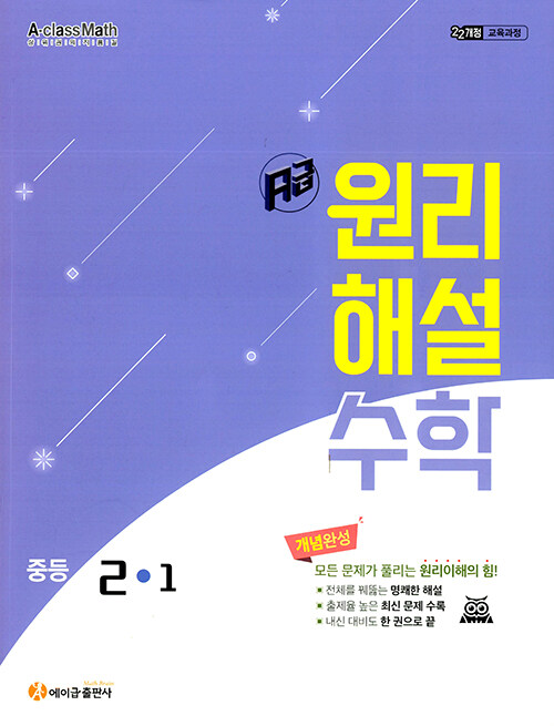 에이급) 에이급 원리해설 수학[중등 수학]