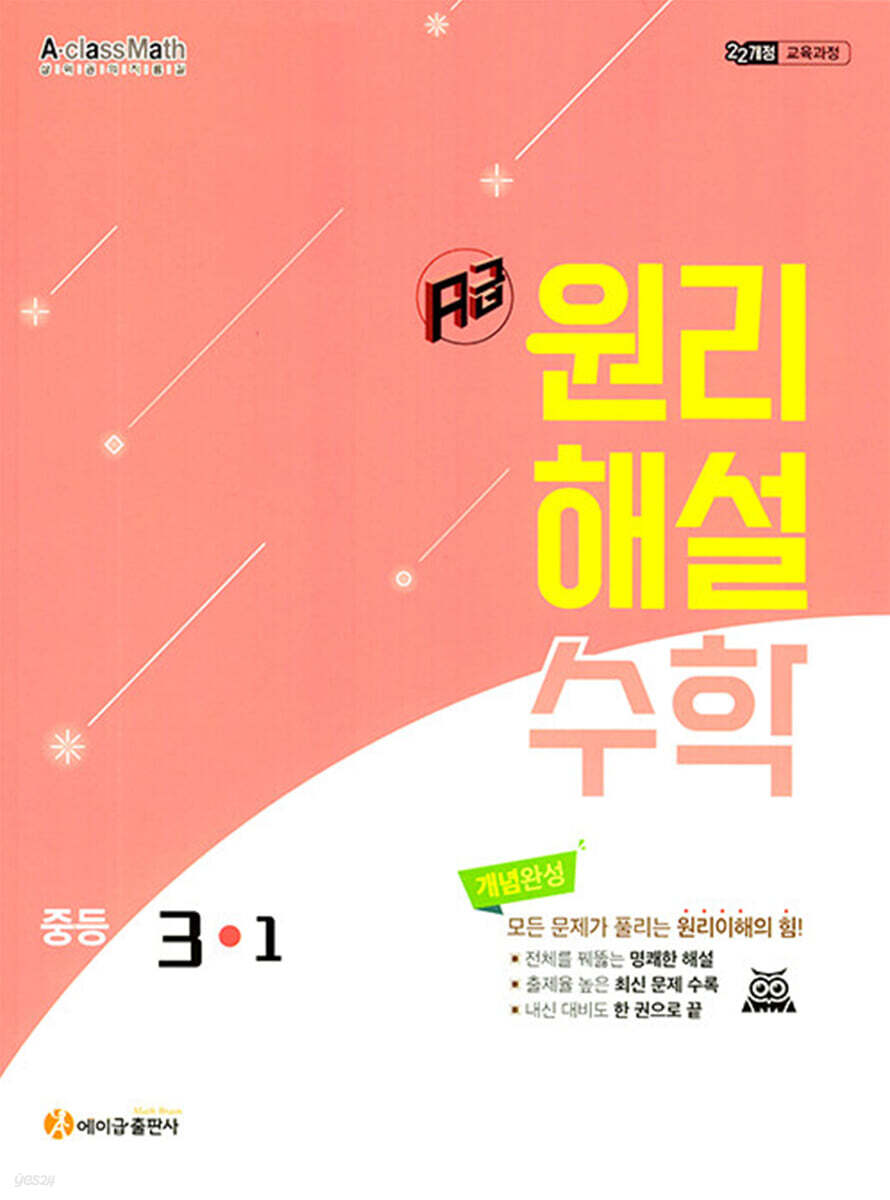 에이급) 에이급 원리해설 수학[중등 수학]