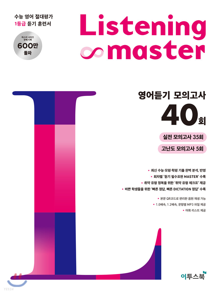 이투스북) Listening master 리스닝 마스터[고등 영어]